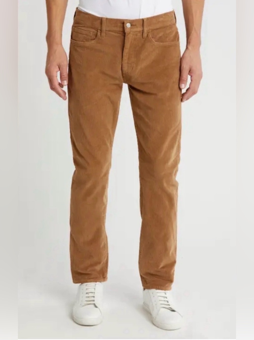 American Rag Men's Corduroy Casual Khaki Pants in Camel NWT